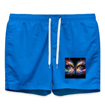 Eyes 2 - Swim Trunks - cobalt blue - Front