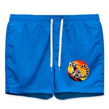 Lemur - Swim Trunks - cobalt blue - Front