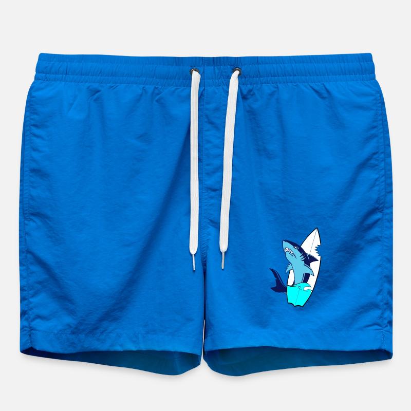 Surfboard - Swim Trunks - cobalt blue