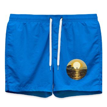 Mondschein am Meer - Badeshorts - Cobalt blue - Vorne