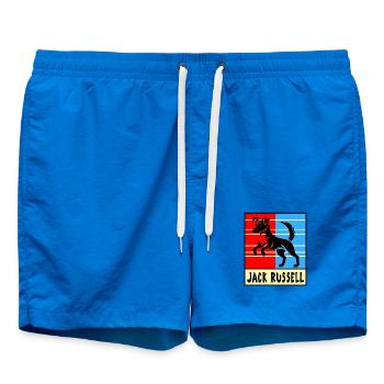 Motif de chien Jack Russell Terrier - Short de bain - cobalt blue - Devant