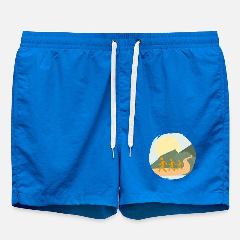Keep on Walking - Badeshorts - Cobalt blue