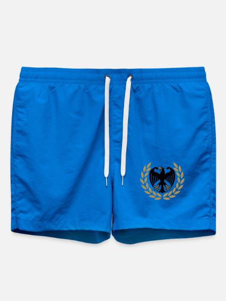 German Weight Lifting Adler - Swim Trunks - cobalt blue