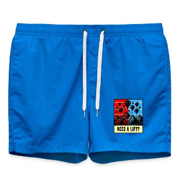 Heißluftballon Design - Badeshorts - Cobalt blue - Vorne
