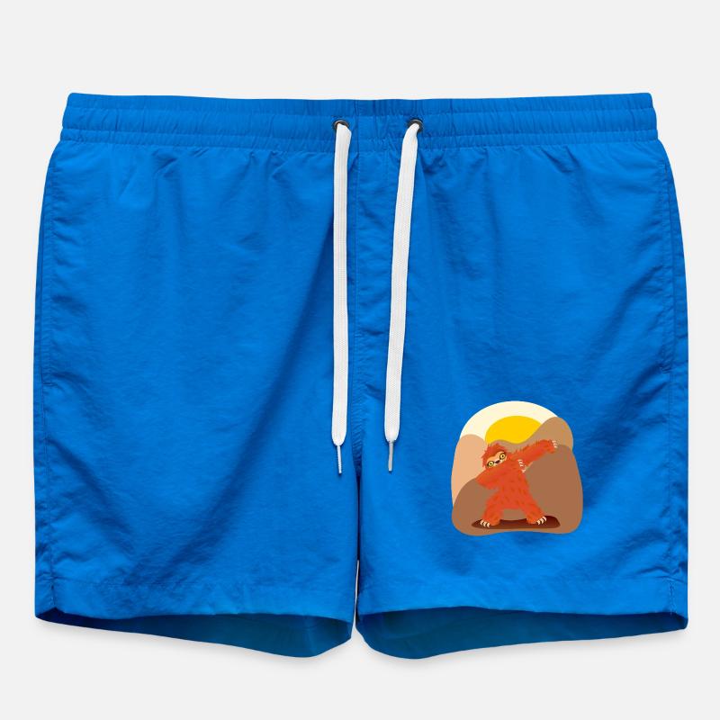 Sloths Dabbing - Short de bain - cobalt blue