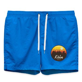 Vintage Cologne – Skyline - Kölsch - Short de bain - cobalt blue - Devant