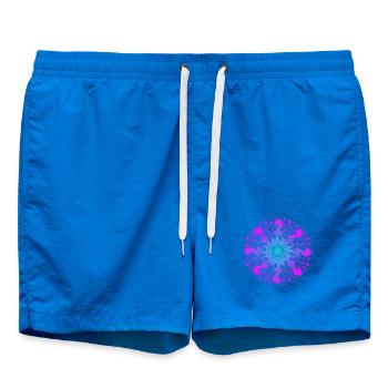 Mandala Psyché - Short de bain - cobalt blue - Devant