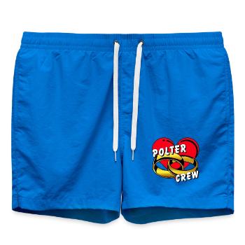 Polter Crew , Junggesellenabschied ............... - Badeshorts - Cobalt blue - Vorne