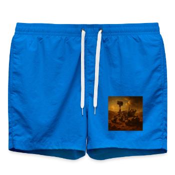 Das Ende der Welt - Badeshorts - Cobalt blue - Vorne