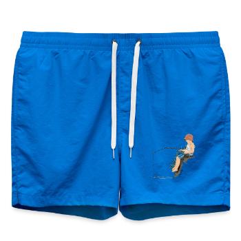 Angler - Swim Trunks - cobalt blue - Front