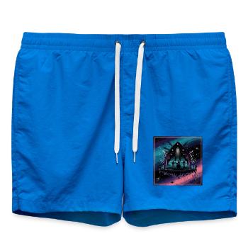 Scénographie de concert céleste - Short de bain - cobalt blue - Devant