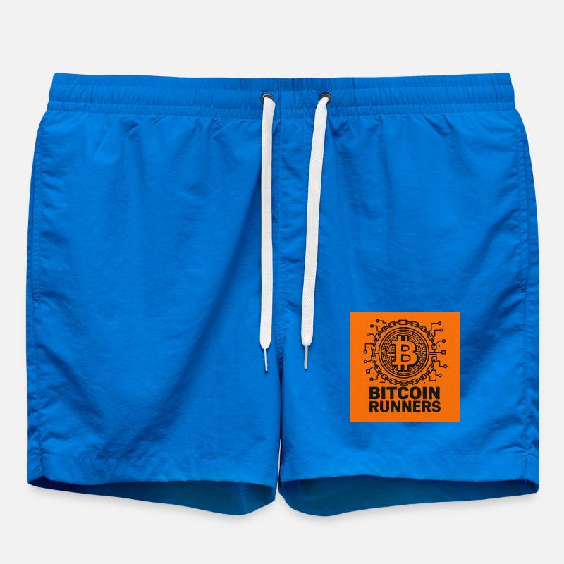 BITCOINRUNNERS - Short de bain - cobalt blue