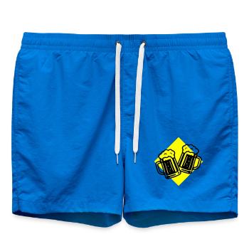Bier Anstoßen Bierkrug - Badeshorts - Cobalt blue - Vorne