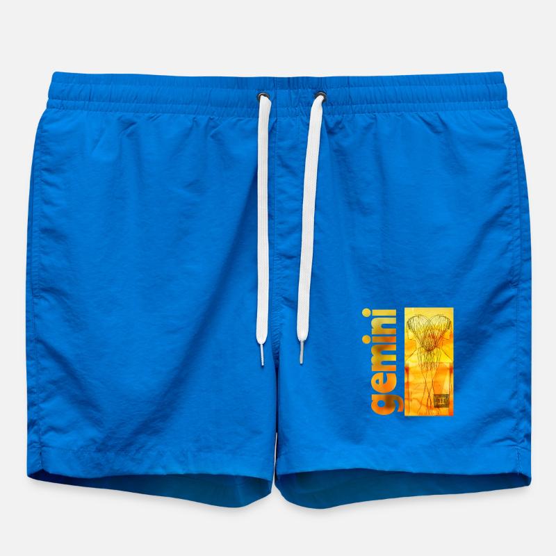 Signe du zodiaque Gémeaux - Short de bain - cobalt blue