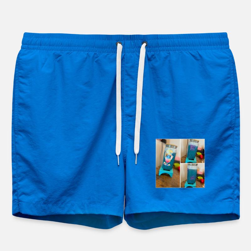 Glitzerbecher - Badeshorts - Cobalt blue
