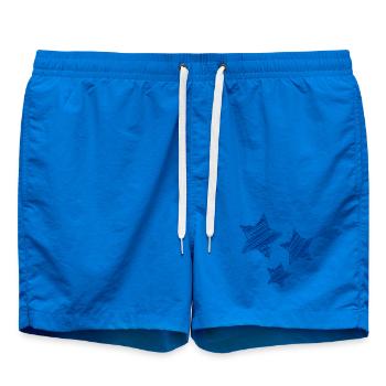 STAR. STARS. STAR. FEAST. ANNIVERSARY. CHRISTMAS - Swim Trunks - cobalt blue - Front