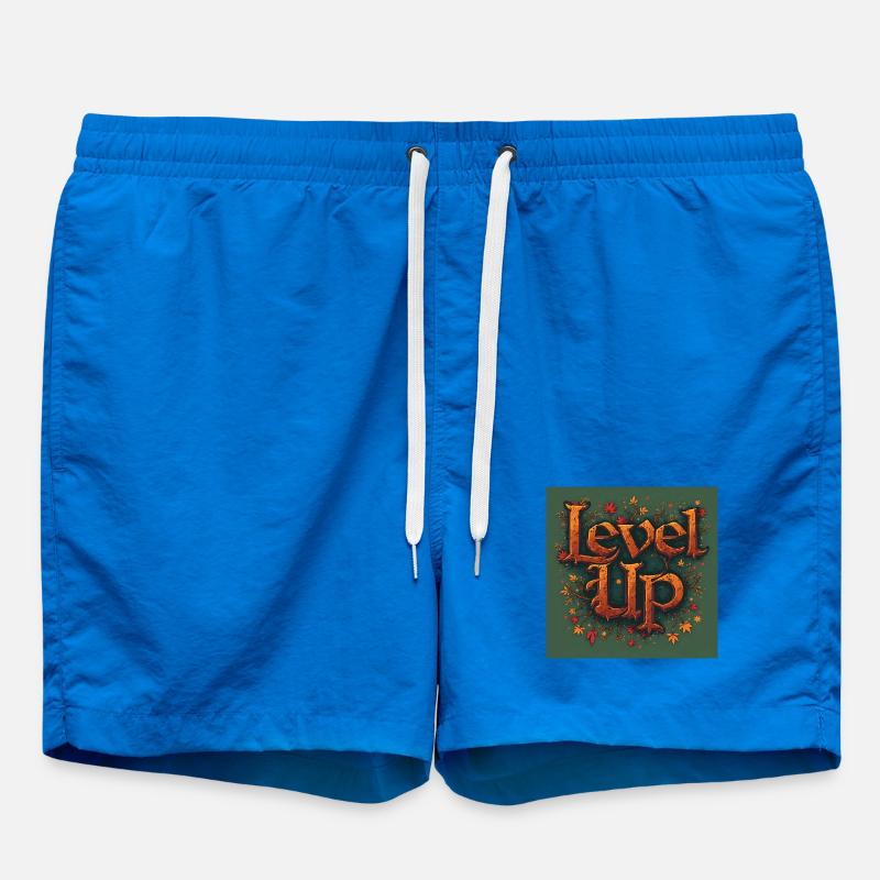 Level Up - Swim Trunks - cobalt blue