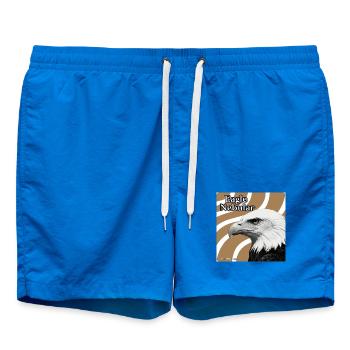 Eagle Nebular Portrait - Swim Trunks - cobalt blue - Front