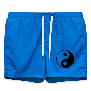 Yin Yang Gear – Asian Balance & Technique - Swim Trunks - cobalt blue - Front