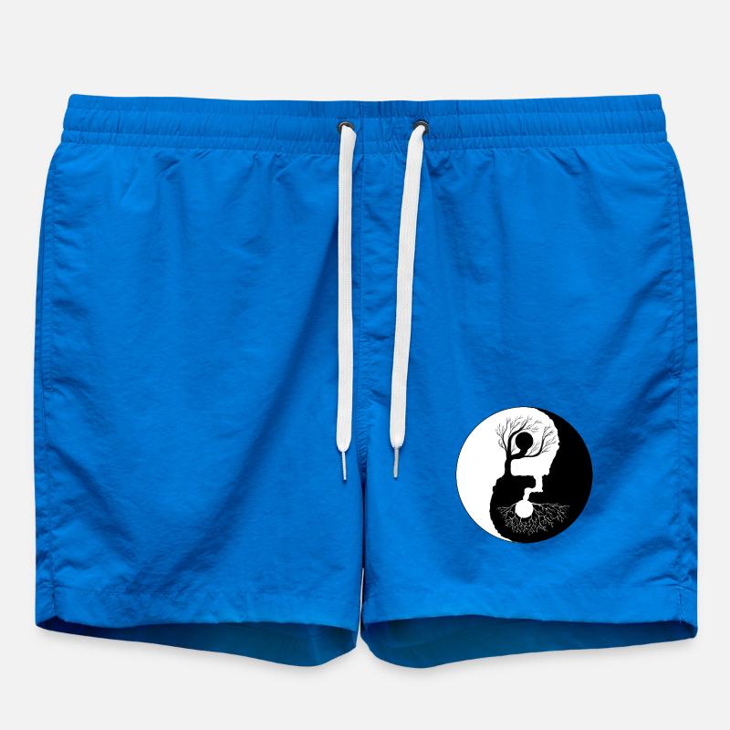 Équilibre YinYang de l’Arbre - Short de bain - cobalt blue