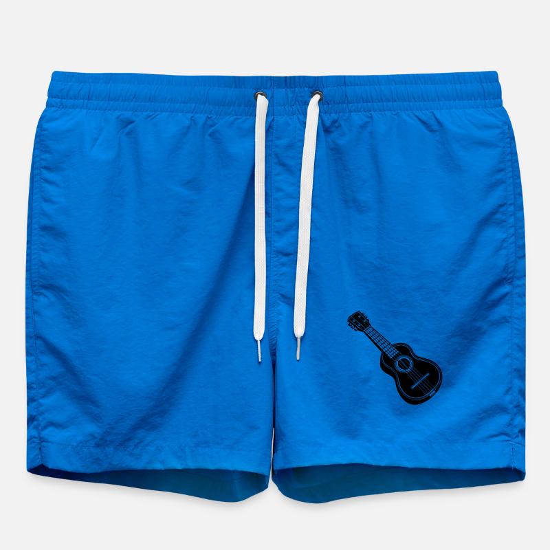 Ukulele - Swim Trunks - cobalt blue
