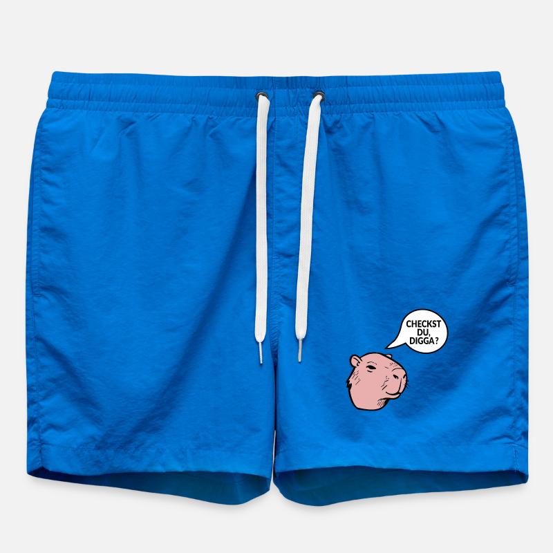 Tu vérifies Digga - Short de bain - cobalt blue