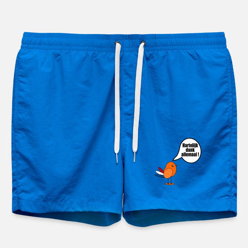 Niederländisch Vielen Dank Euch - Badeshorts - Cobalt blue