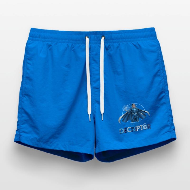 Hero Coder Decryptor Swim Trunks