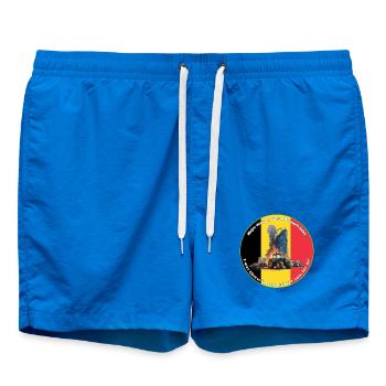 Bauernproteste in Brüssel 2025 - Badeshorts - Cobalt blue - Vorne