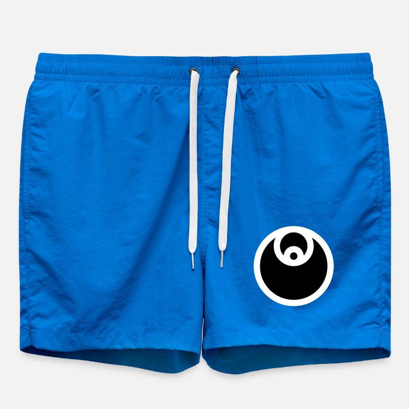 Emblème circulaire rempli - Short de bain - cobalt blue