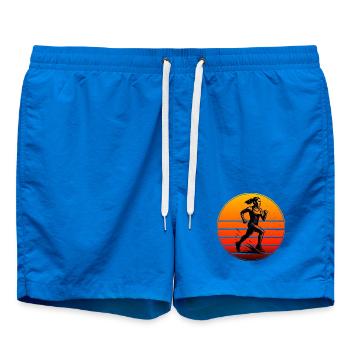 Cool Running Inspiration - Swim Trunks - cobalt blue - Front