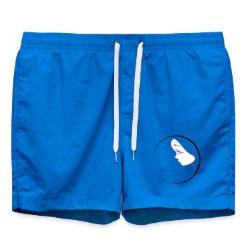 Lila weibliche Silhouette - Badeshorts - Cobalt blue - Vorne