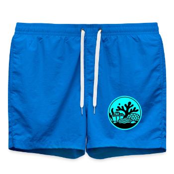 Symbole corallien Océan récif corallien - Short de bain - cobalt blue - Devant