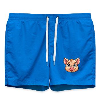 Face de cochon - Short de bain - cobalt blue - Devant