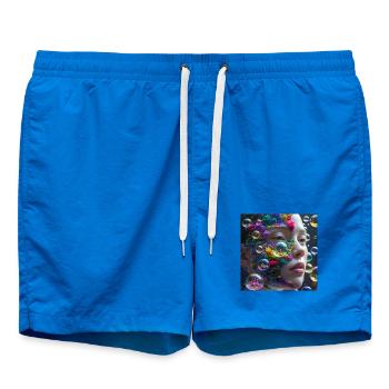 Traumhaftes Korallenporträt - Badeshorts - Cobalt blue - Vorne