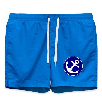 Anchor icon - Swim Trunks - cobalt blue - Front