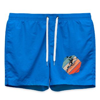 Ich liebe Handball cooles Motiv für Handball fuer - Badeshorts - Cobalt blue - Vorne