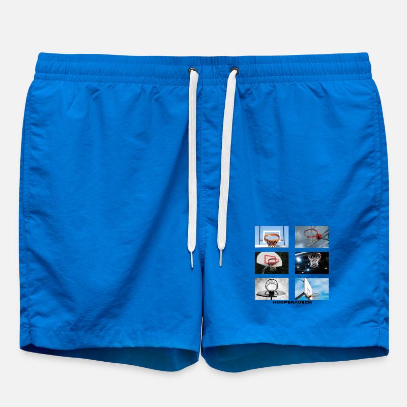 Hoopsrausch Collage - Short de bain - cobalt blue
