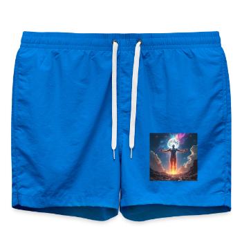 Moonfire Muscle Hero - Swim Trunks - cobalt blue - Front