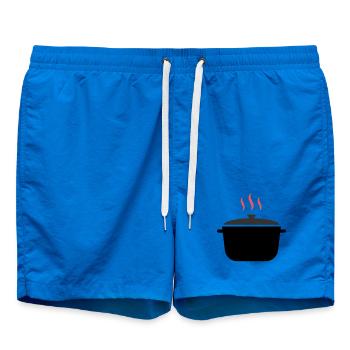 Cuisson à la vapeur dans une casserole - Short de bain - cobalt blue - Devant