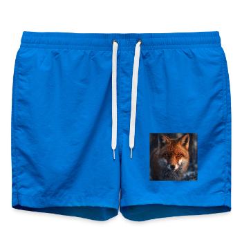 Fox scouting at dusk - Swim Trunks - cobalt blue - Front