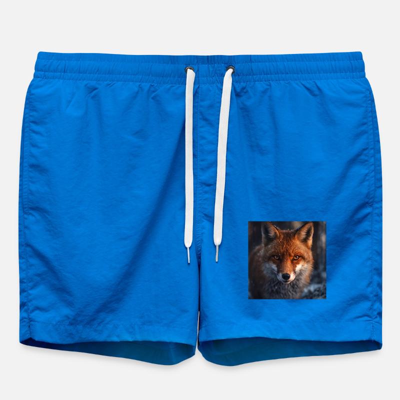 Fox scouting at dusk - Swim Trunks - cobalt blue