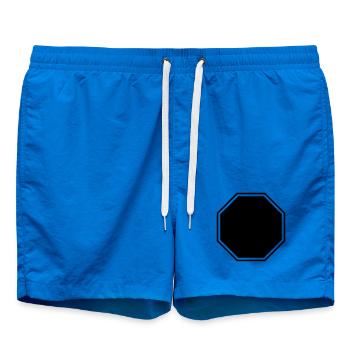 Forme d’arrêt – Cadre d’attention pour le design ! - Short de bain - cobalt blue - Devant