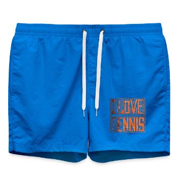 I LOVE TENNIS, Geschenkidee Shirt, hoodie, Socken - Badeshorts - Cobalt blue - Vorne