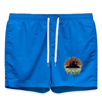 55th Birthday Rocking the crowd DRM 04/1971 - Swim Trunks - cobalt blue - Front
