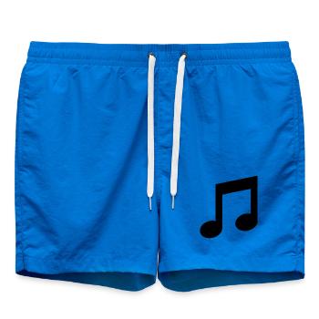 Musik-T-Shirt - Badeshorts - Cobalt blue - Vorne