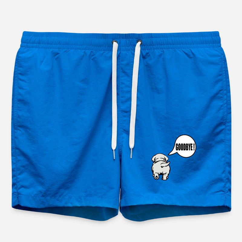Adieu Chien Adieu - Short de bain - cobalt blue