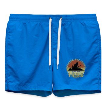 30th Birthday Rocking the crowd GIT 05/1996 - Swim Trunks - cobalt blue - Front
