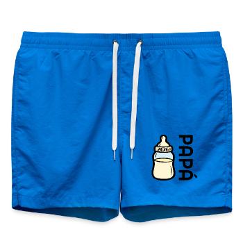 Papa espagnol bébé 2026 - Short de bain - cobalt blue - Devant