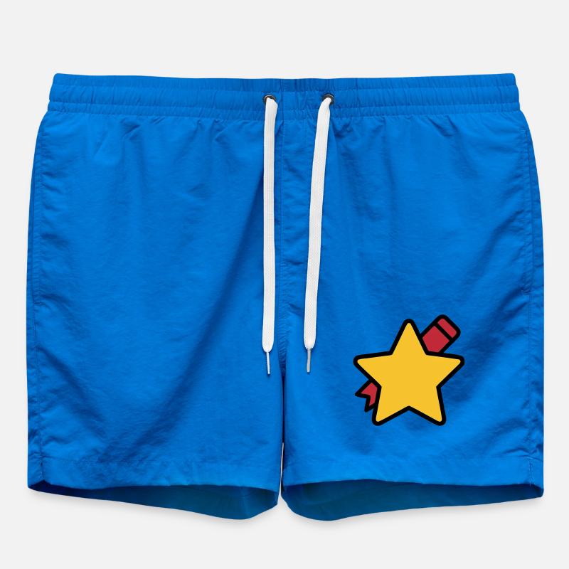 Star Pen School Teacher - Swim Trunks - cobalt blue
